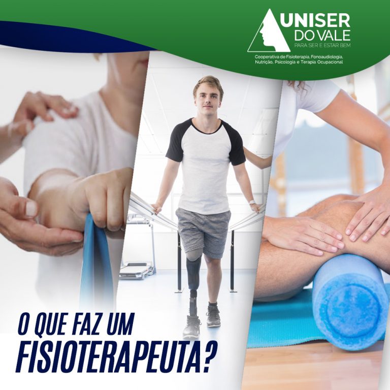O que faz um fisioterapeuta? – Uniser do Vale